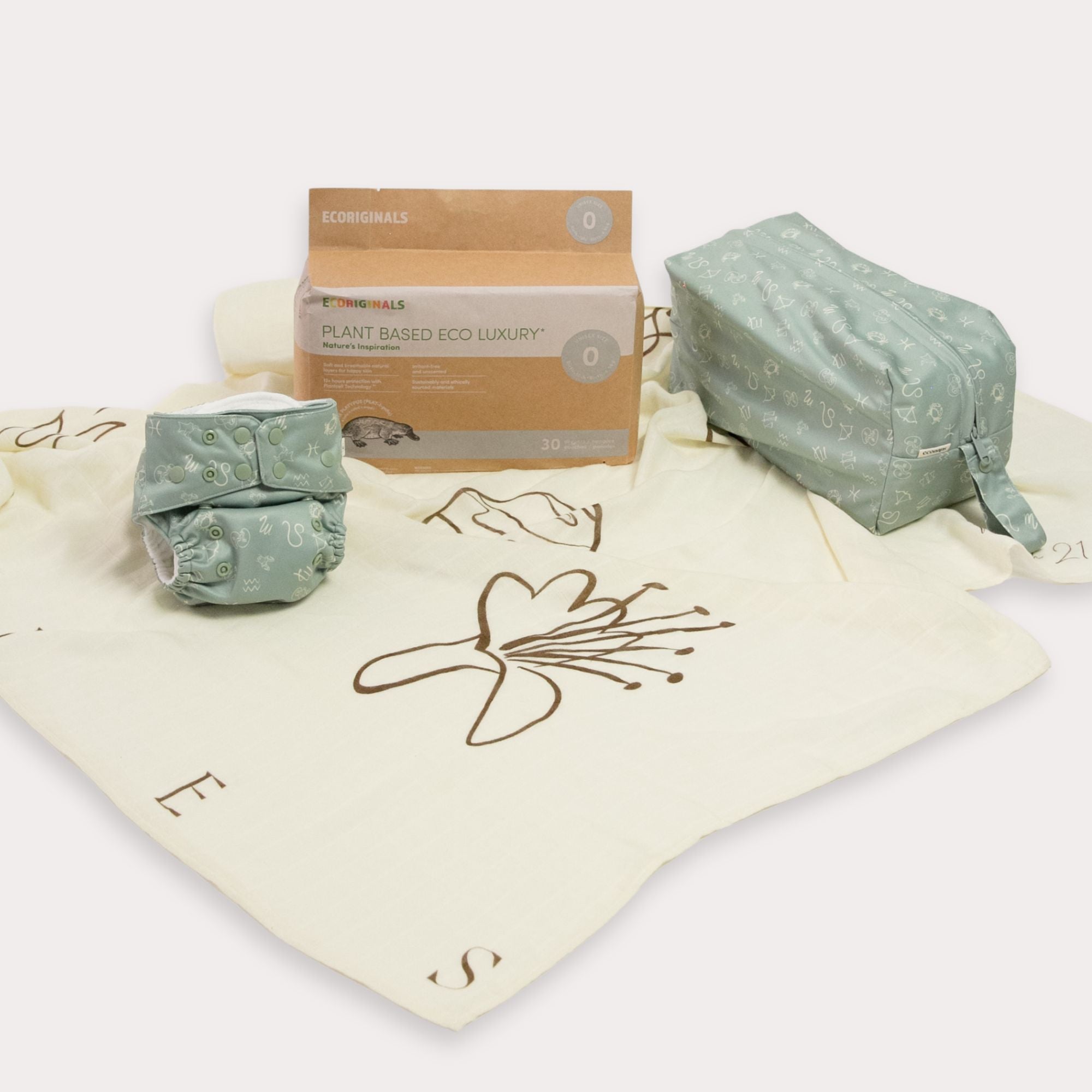 Zodiac Baby Bundle - Sage