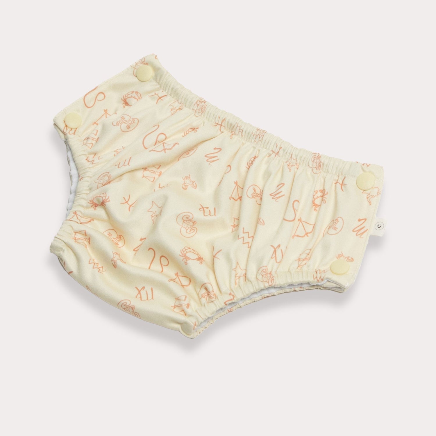 Zodiac Swim Diaper - Ecru