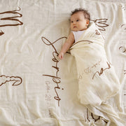 Zodiac Muslin Swaddle - Libra