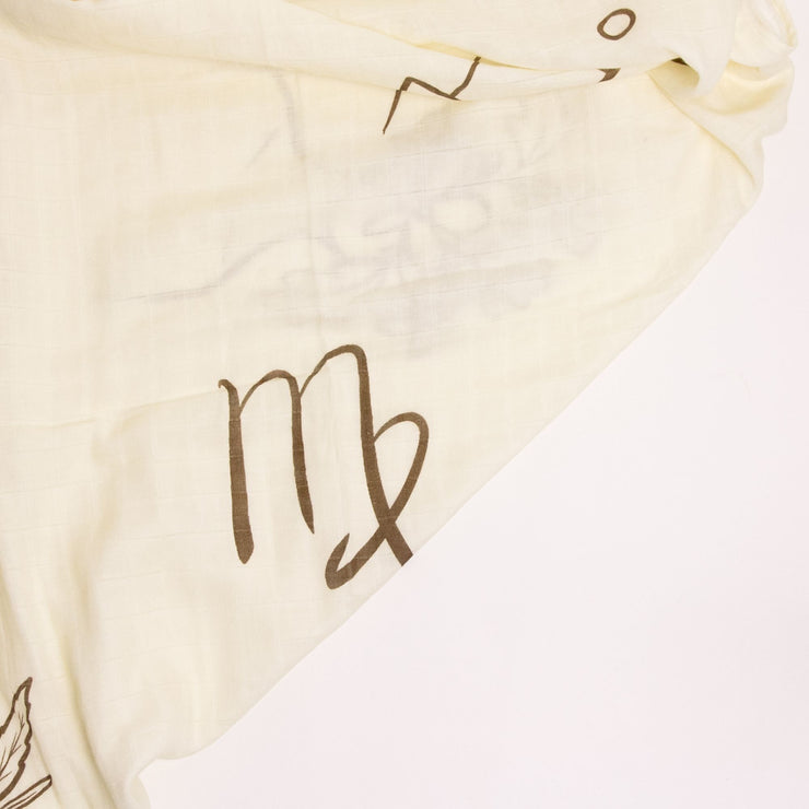 Zodiac Muslin Swaddle - Virgo