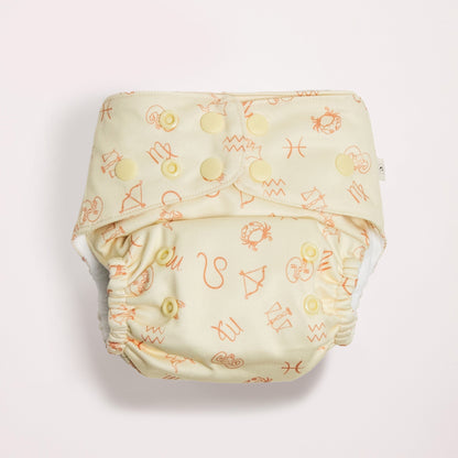 Zodiac 2.0 Modern Cloth Diaper - Ecru