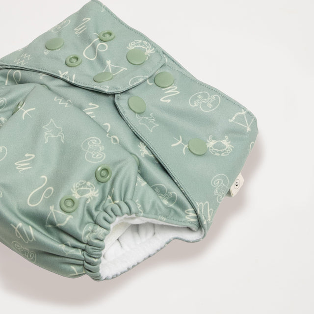 Zodiac 2.0 Modern Cloth Diaper - Sage