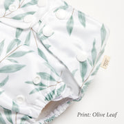 Modern Cloth Diaper - Olive Leaf